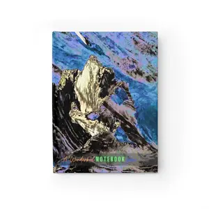 Wonderkul Notebook #057 - Hardcover Notebook - 5x7 - Blank Pages