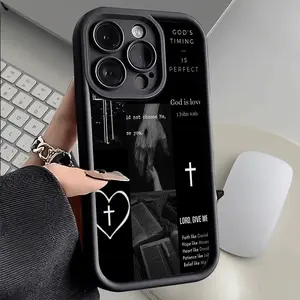 Case for iPhone 17 Air 16e 16 15 14 Pro Max 13 12 11 XR XS Plus Divine Plan Design Full Coverage Reinforced Lens Protection Durable Soft Cover