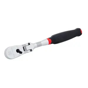 CRAFTSMAN V-SERIES Ratchet, 1/2 Inch Drive, 96-Tooth, Flexible Head XL Comfort Grip (CMMT86336V)