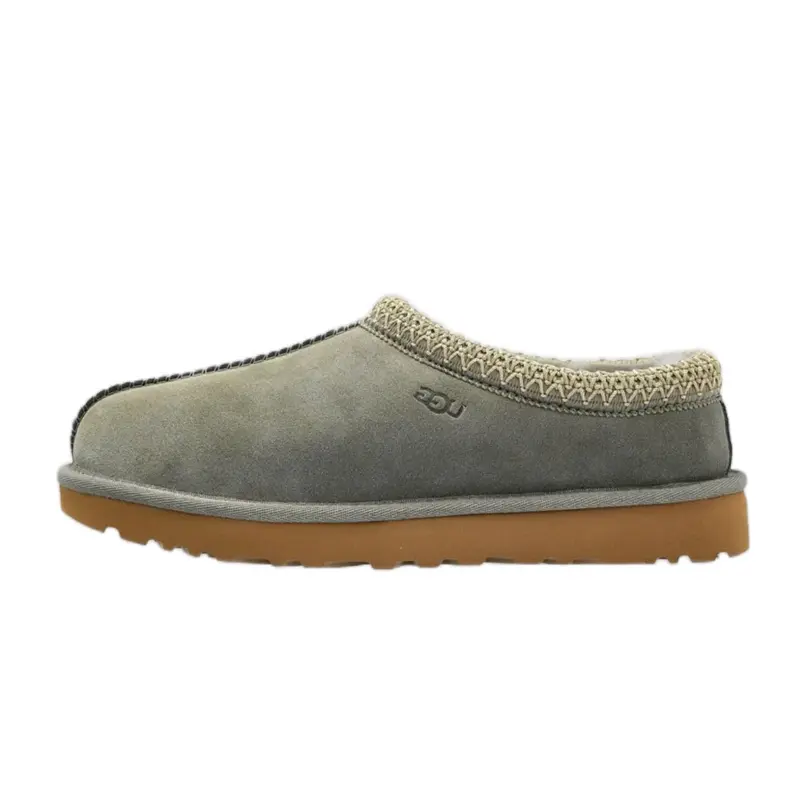 UGG Women's Tasman 2 Slipper - Moss Green, Casual Sports Footwear, Shoe, Slide, True-To-Size