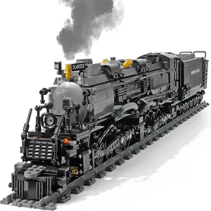 【Quick delivey】 Steam Train Building Toy, Large Steam Locomotive Train Model Display Kit with Train Tracks Building Blocks for Adults and Teens Birthday Gifts Home Decor (1608 Pcs)