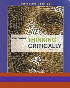 USED-Thinking Critically - 11th Edit (Instructor Edition) by unknown author (Unknown)
