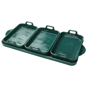 Temp-tations Woodland Set of 3 Micro Bakers w/ Serving Tray