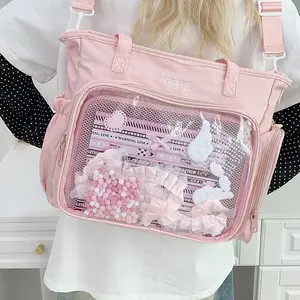 New Y2K Ulzzang Ita Bag Fashionable Cute Backpack Casual Large Capacity Tote Bag Crossbody Bag JK Uniform Shoulder Bag