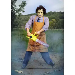 6FT Leatherface Animatronic Halloween Decoration