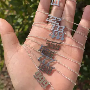 Angel Number Necklace (333)