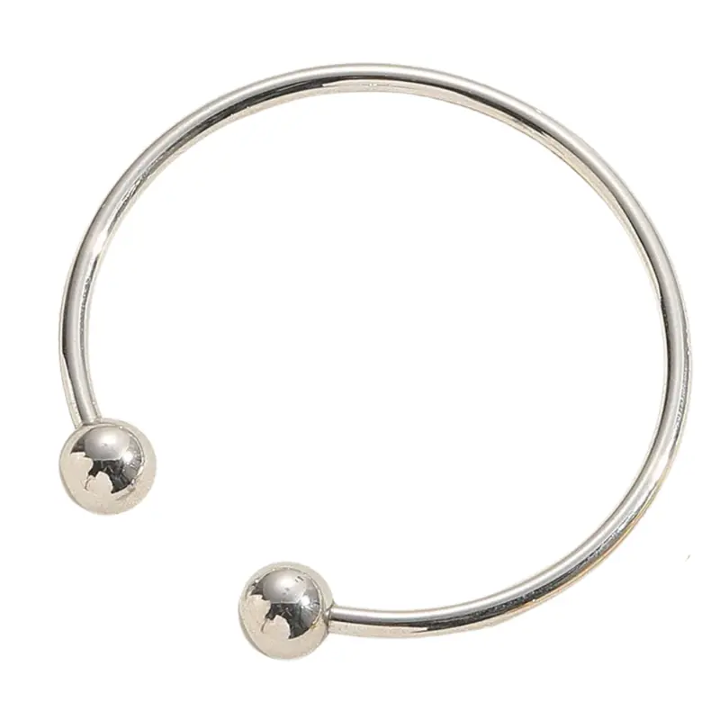 Open Ball End Cuff Bracelet