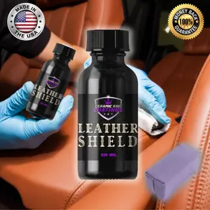 CKC Leather Shield Ceramic Coating - High-Quality Leather Protection with Durable Ceramic Coating for Versatile Use