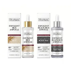 Peel Shot Glow Rice Toner Duo, Soft Exfoliating for Glowing, Korean Radiant Skin Care, Black Rice Radiance & White Rice Moisturizingfor Hydrated Smooth Looking Skin, Hyaluronic Acid, Blackhead Whitehead Care summerwins