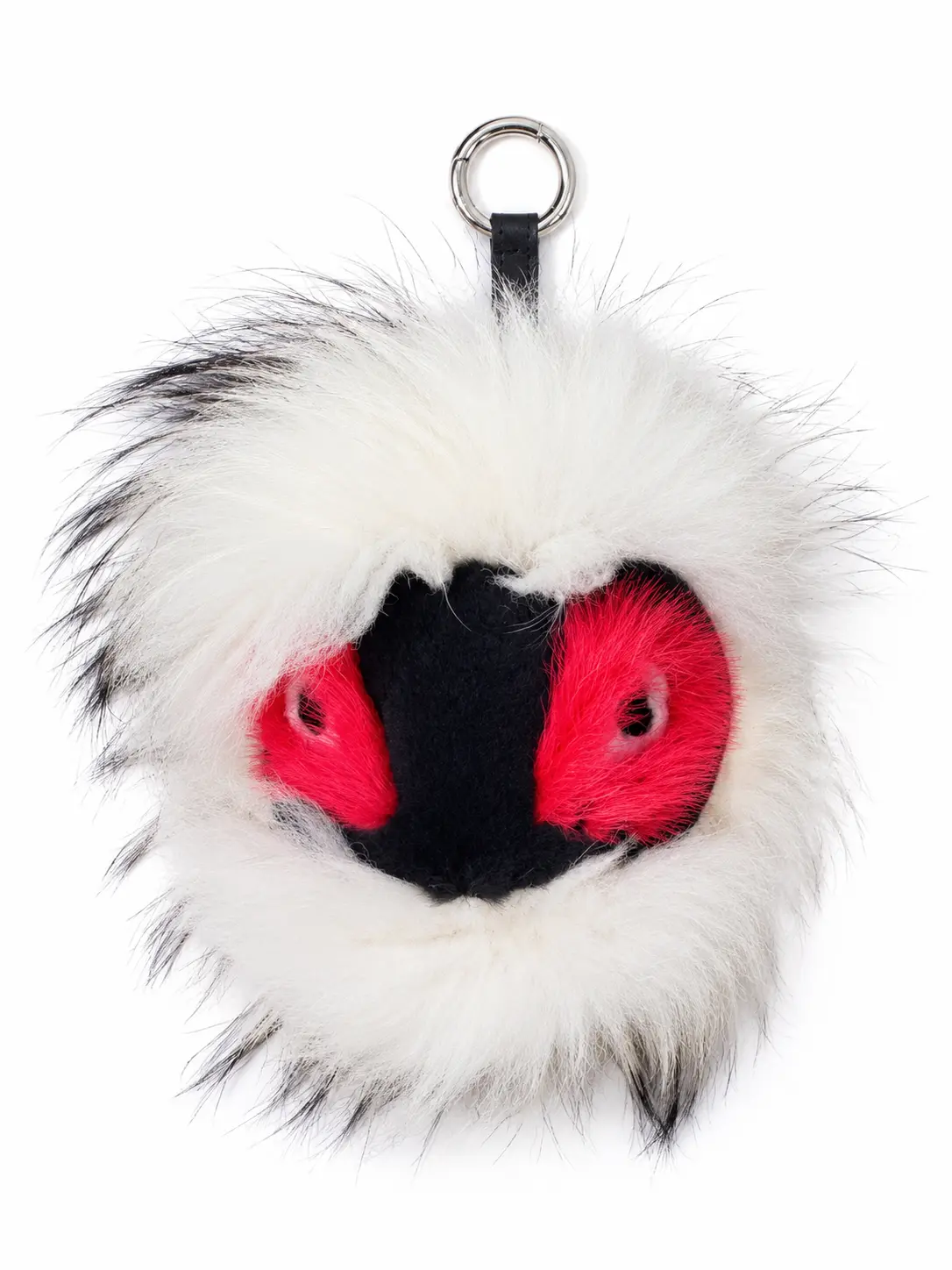 Pre-owned FENDI fur Bag Accessories Charm 17201960