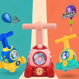 Kids Rocket Balloon Launcher Toy Air Power Car Tower Spaceship Astronaut Race Car Educational Science Toys for Children 3+ Birthday Christmas Gifts kids rocket launcher toy rocket balloons with pump rocket launcher for kids kids toys toddler toys