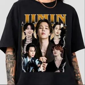 Youth & Adult Limited Jimin KPop Tshirt, Vintage Unisex Shirt, Gift for Fan
