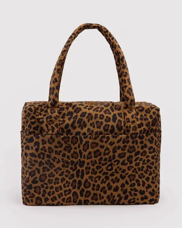 BAGGU- Cloud Carry On in Leopard BAGGU- Cloud Carry On in Leopard