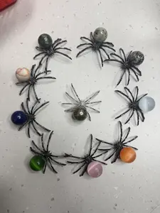 Mia(14766)gc.15 crystal spider ornaments for only $30!