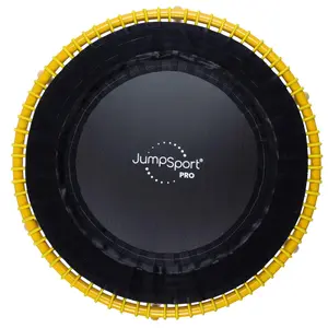 JumpSport 350 PRO Fitness Trampoline, Cardio Workout Equipment, 39 Inch, Radiate