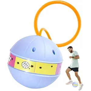 Bright Bounce Ball Ankle | Ball Jump Rope Kids Ejudgement Skipping Toy - Colorful Ankle Jump Rope Set, Swing Ball for Elderly, Stress Relief Toy, Adult Fun