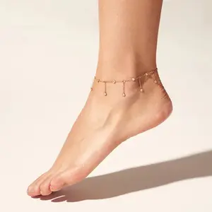 Dangle Diamond Anklet