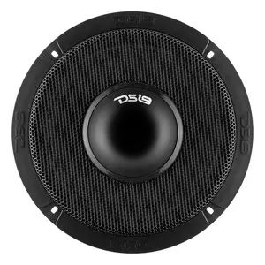 DS18 DS-PRO-HY8.4MSL PRO 8-in Compact 4-Ohm Durable Hybrid Mid-Range Car Audio Loudspeaker with Built-in Driver