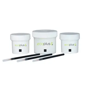Touch Up Paint Ecoplus+ 2oz Complete Chip Scratch Repair Kit - Chevrolet Barina 246L Poly Silver Metallic