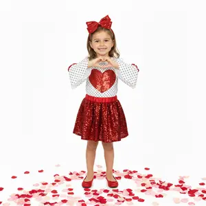 Adore Her Heart Sequin Skirt Outfit