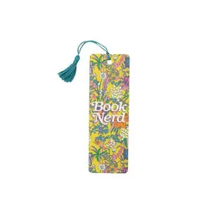 Book Nerd Floral Bookmark -- Out of Print, Miscellaneous Print