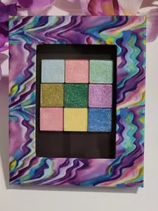 SK Mini Refillable Eyeshadow Palette & Gossamer Wings Iridescent Glowy Mini Pan Bundle