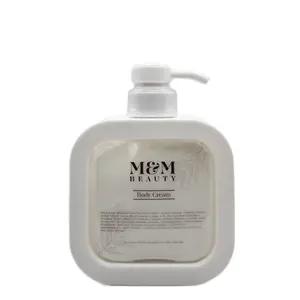 M&M Beauty Body Cream With Pump Dispenser