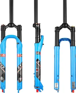 ZTZ MTB Air Suspension Fork，Fit for 26/27.5/29 inch Mountain Bike, 120mm Travel, Rebound Adjust, QR 9mm, Manual/Remote Lockout, XC/AM Mountain Bike Front Fork, Ultralight