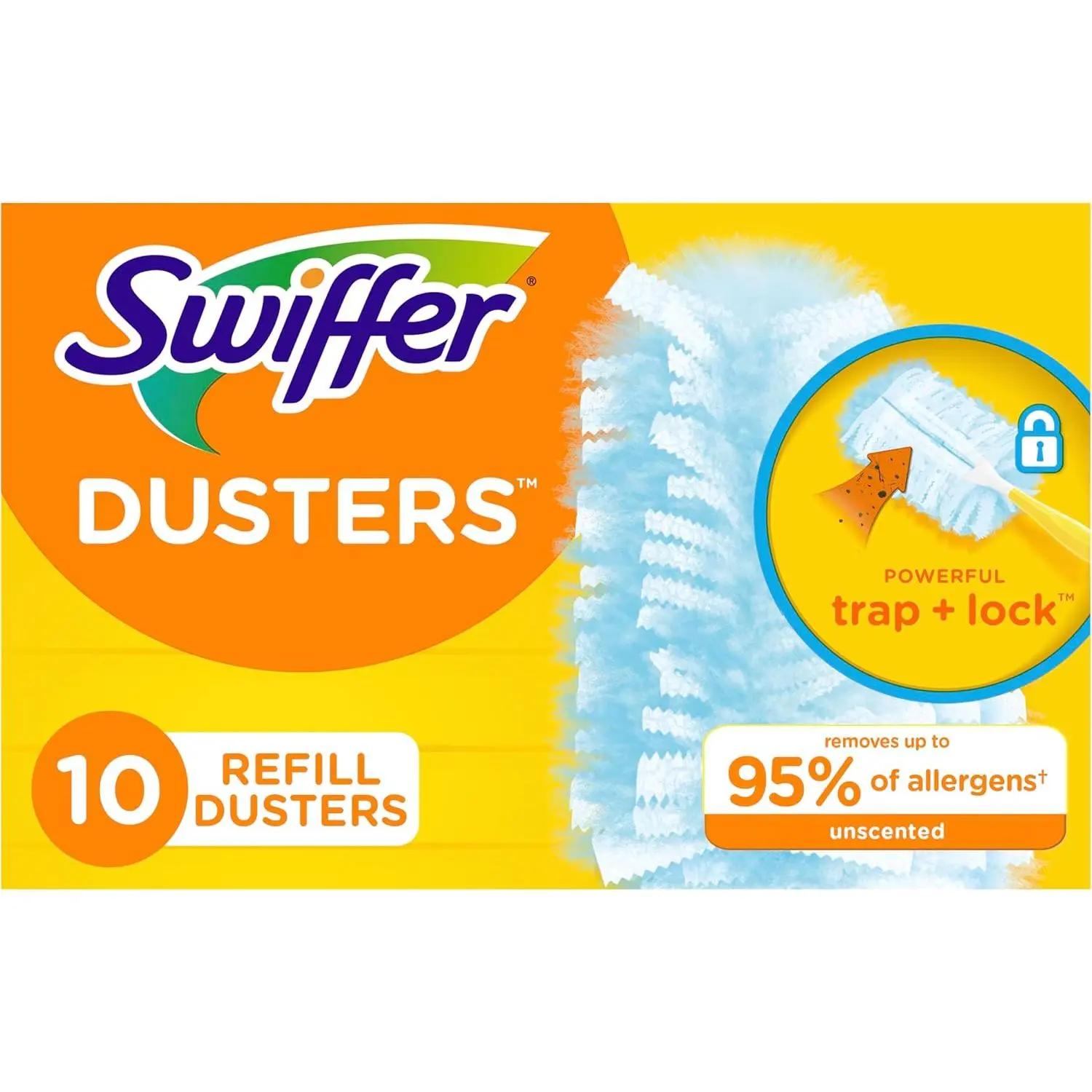 Swiffer Dusters Refill Pack, 10-Count Disposable Dusting Refills