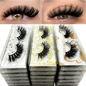 New Eyelash Wholesale 21 Pairs Mixed 3 Styles Faux 3D Mink Lashes Makeup Fluffy Thick False Eyelashes In Bulk Cilios Natural Lashes