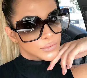 YOUR SAINT Oversized Aviator Sunglasses for Women - Flat Top Square Shape with Polycarbonate Frame & UV Protection Lenses - Stylish & Durable Sunnies Aviator Shades
