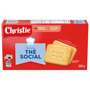 Christie Peek Freans Social Tea Cookies, 350g/12.3 oz {Imported from Canada}