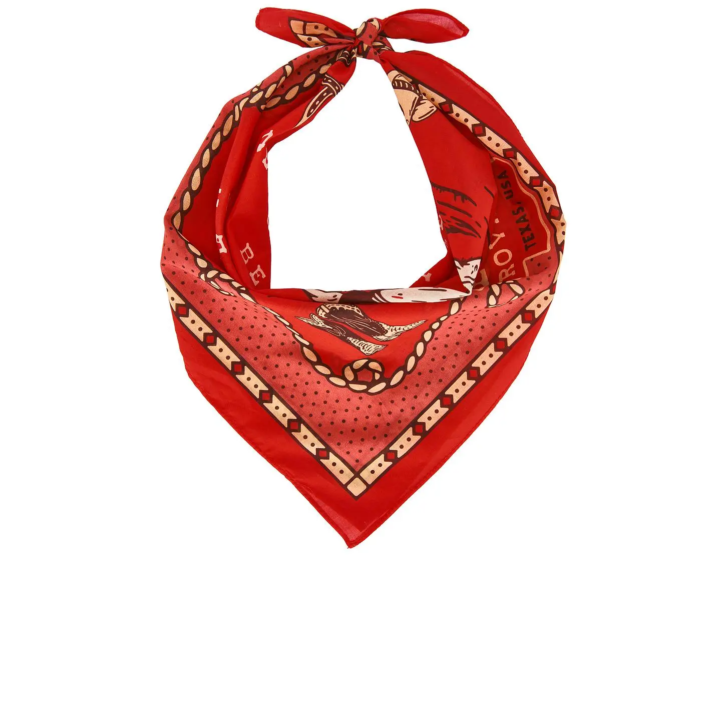 Sendero Provisions Co. Never Was A Horse Bandana in Red