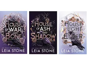 Gilded City (3 Book Series) - House of Ash and Shadow, War and Bone, Light and Ether - Paperback Edition