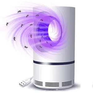 Electric Mosquito Insect Killer Zapper LED Light Lamp - 360-Degree Wraparound Protection, Mute Function, Pest Control, Ideal for Home Use