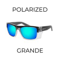 Ice Blue Mirror Crystal - Polarized GRANDE XL