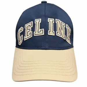 Pre-owned Celine Cotton Small Leather Goods 2AK04969P Cap