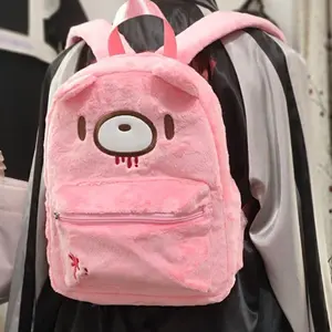 Gloomy Bear Backpack Japanese Kawaii Style Large Capacity School Bag Teen Aesthetic Laptop Bookbag Daypack For Women Travel