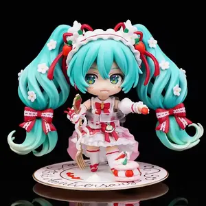 10cm GSC Vocaloid Hatsune Miku 1939 15th Anniversary Ver Q clay Japanese Anime PVC Action Figure Toy Game Collectible Model Doll