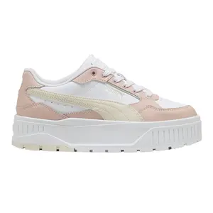 PUMA Womens Karmen Ii Idol Lace Up Sneakers Shoes Casual - White