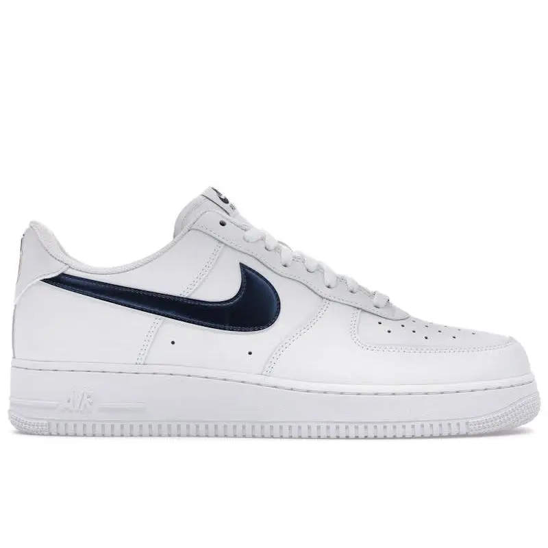 Nike Air Force 1 Low '07 LV8 Team USA World Cup Shoes | Men's Lifestyle Sneakers | Classic AF1 Basketball-Inspired Footwear with Team USA Colorway, Premium Leather Upper, Iconic Swoosh Design, Air Cushioning, Durable Rubber Outsole, and Everyday