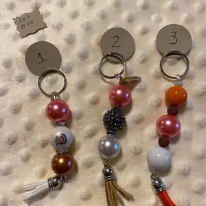 Bubble gum keychains