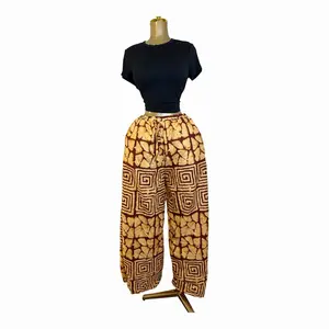 TINU LIGHTWEIGHT ANKARA PALAZZO PANT