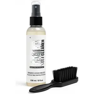 with Brush,  Deep Cleaning Foaming Solution for  Materials, Gentle Cleaning Formula - 8 oz. Bottle