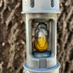 ANDOR Custom Galaxy Edge Kyber Crystal Resin Toy for Youth Featuring Maz Kanata Voice Activation in V2 Holocrons Unique Design & Color