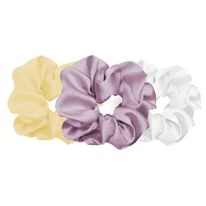 Luxe Plush Scrunchie - Tulip Blossom (3pcs)