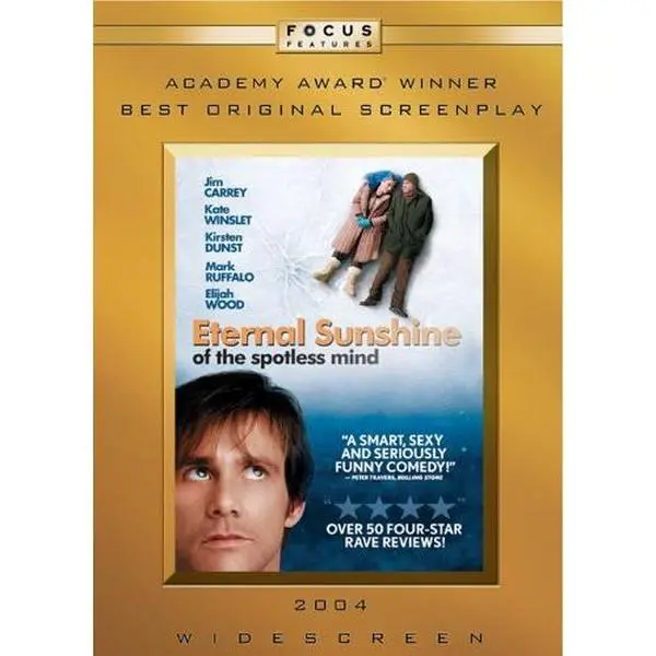 Eternal Sunshine of the Spotless Mind  [DVD Video Disc] Ac-3/Dolby Digital, Dolby, Digital Theater System, Dubbed, Slipsleeve Packaging, Snap Case, Subtitled, Widescreen