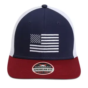 American Flag Cap Red White and Blue Snapback
