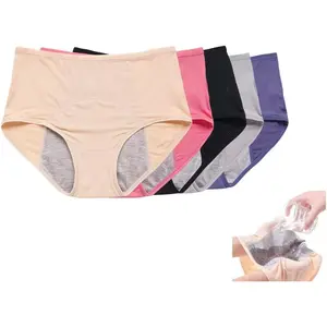 Leakproof Ladies Underwear - Panties Leakproof Underwear, Panties for Women Over 60s with Incontinence