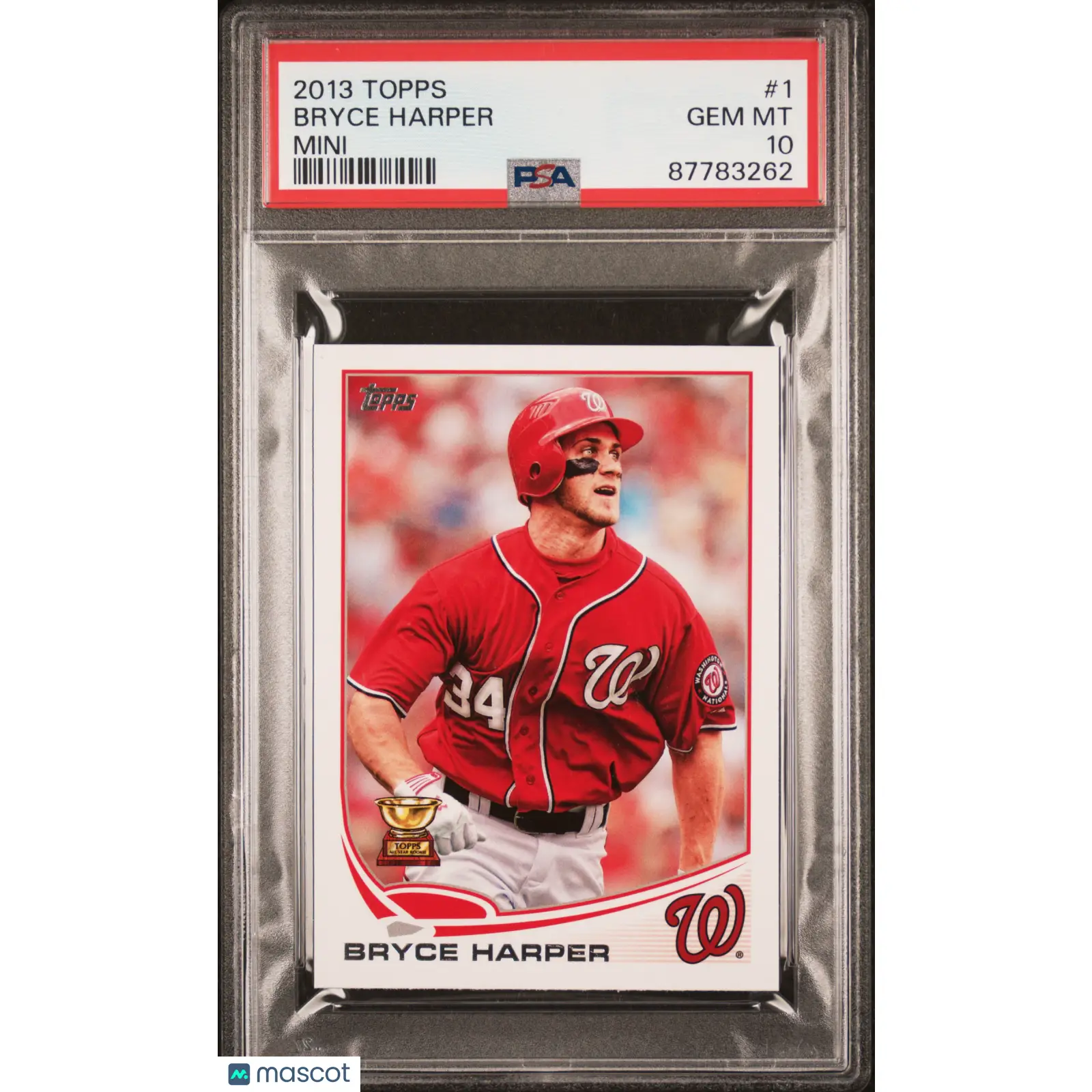 Bryce Harper PSA 2013 Topps MINI #1 10 87783262